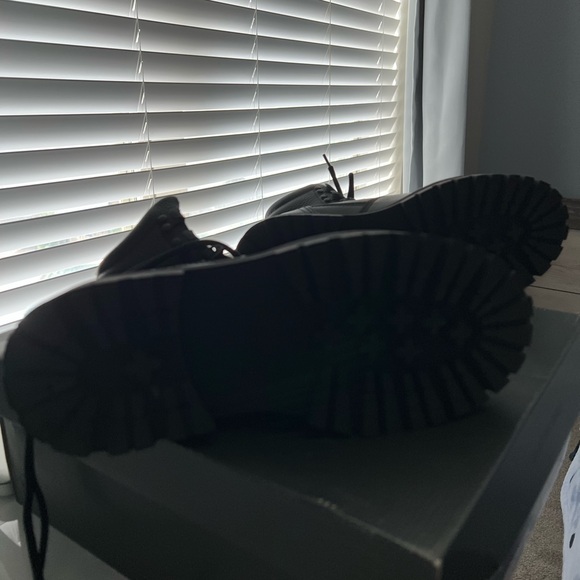 G-Star Black Leather Boots - Picture 13 of 15